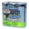 Sellars Tool 3Pk Blu Shop Towel 5448301